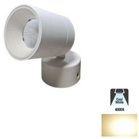PLAFONNIER LED RÉGLABLE 7W LUMIÈRE NATURELLE APPLIQUE MURALE LED BLANC MODERNE