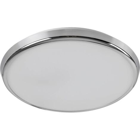 Plafonnier LED RGB 18W Ø30cm IP44 chromé télé Rabalux