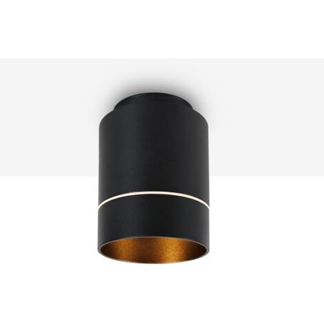 Plafonnier LED "Roller" 7W - Noir