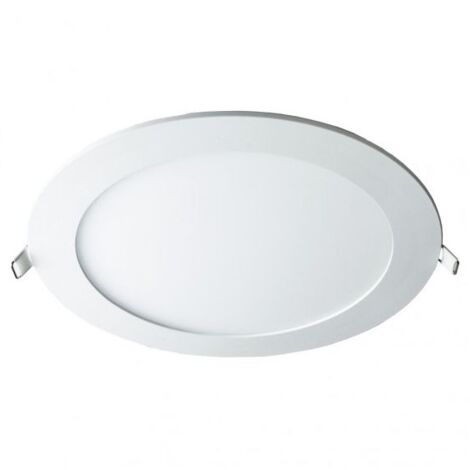 Plafonnier LED rond 18W 3000K Ø222mm WOLTZ