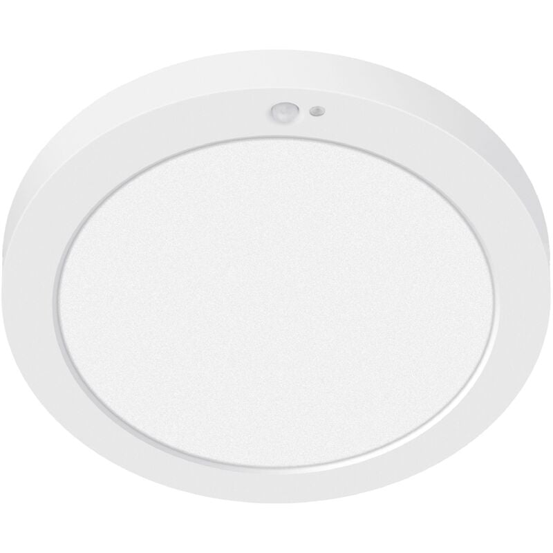 Plafonnier à led - rond - 18w - cct - avec détecteur pir Aric 50959