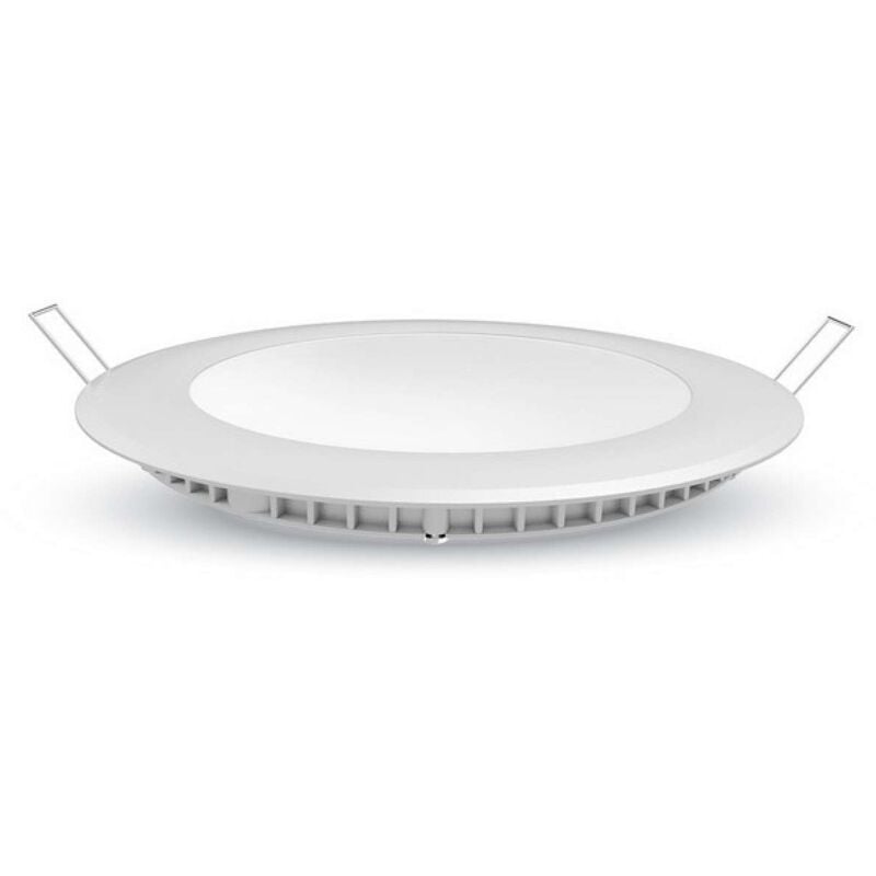 Plafonnier led Rond 18W Extra Plat Équivalent 150W Dimmable - Blanc Chaud 2700K