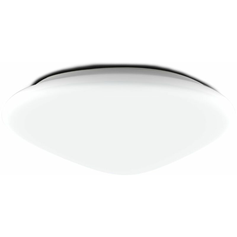 Voltman - Plafonnier spécial Salle de Bains IP44 (21cm 12W 960lm 4000K) - Blanc