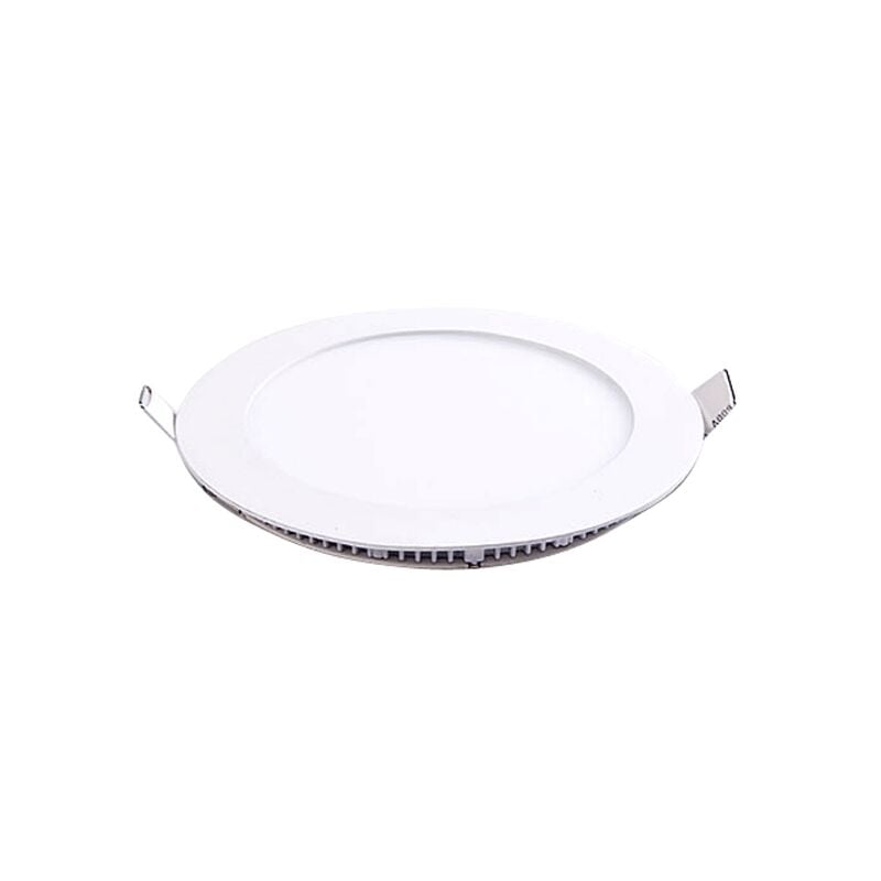 Plafonnier LED rond 6W 12V encastrable blanc neutre