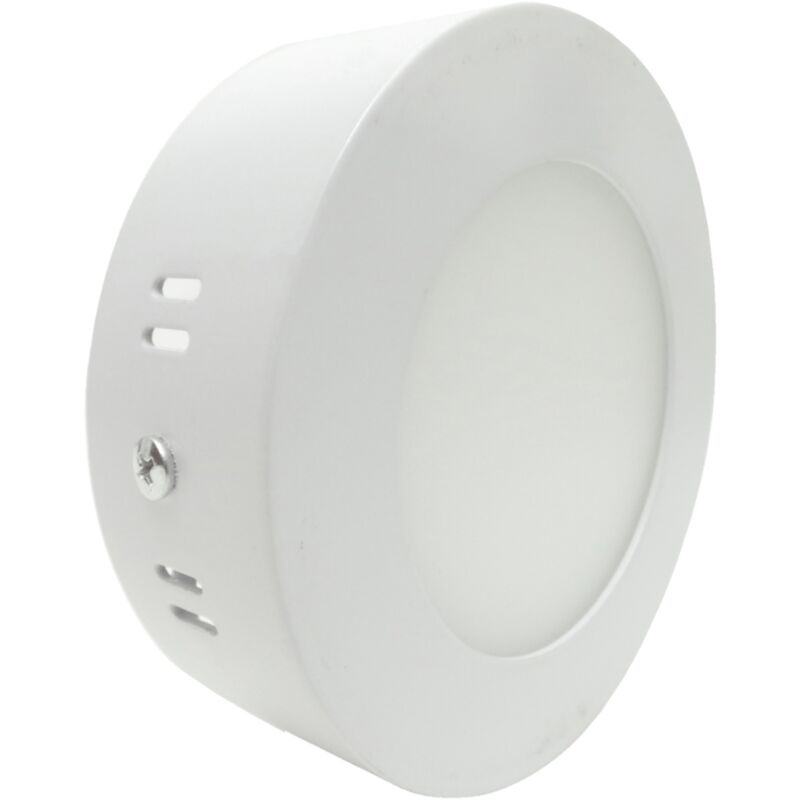 Silamp - Plafonnier led Rond 6W blanc cct - 3000K/4000K/6500K Silamp - Plafonnier led Rond 6W blanc cct - 3000K/4000K/6500K