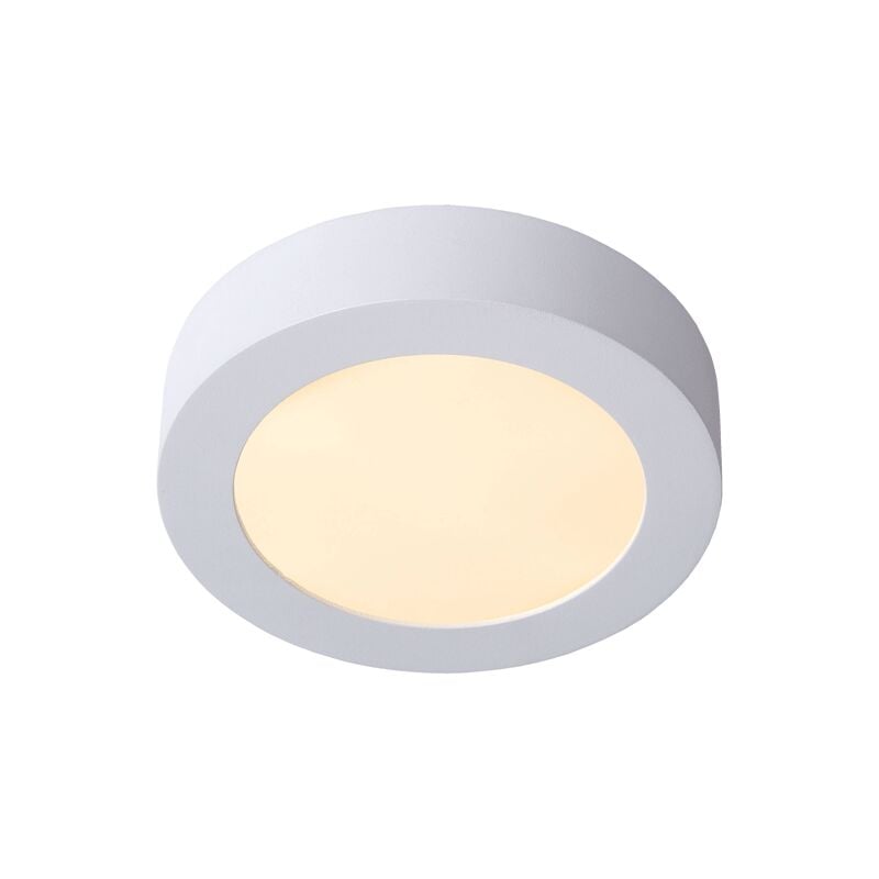 Plafonnier led rond 6W blanc chaud montage apparent