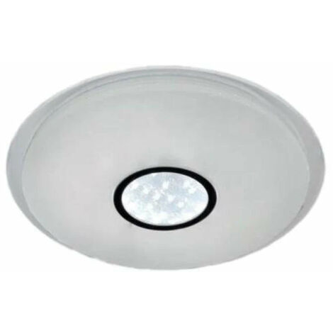 Plafonnier LED Rond à Lumière Variable 40W Blanc Opaque 220V - SILUMEN