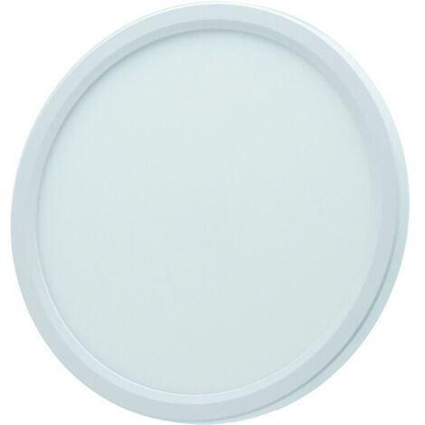 Plafonnier LED rond blanc 23 cm 18W Denver IdeaLED
