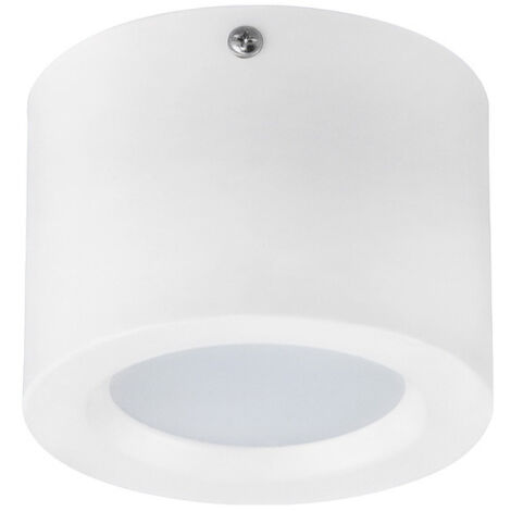 Plafonnier LED rond blanc 5W 4200K