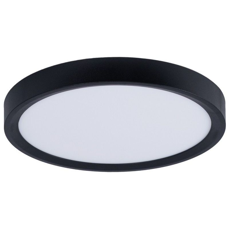 Barcelona Led - Plafonnier led rond cct 18W - IP40 - Noir Barcelona Led - Plafonnier led rond cct 18W - IP40 - Noir