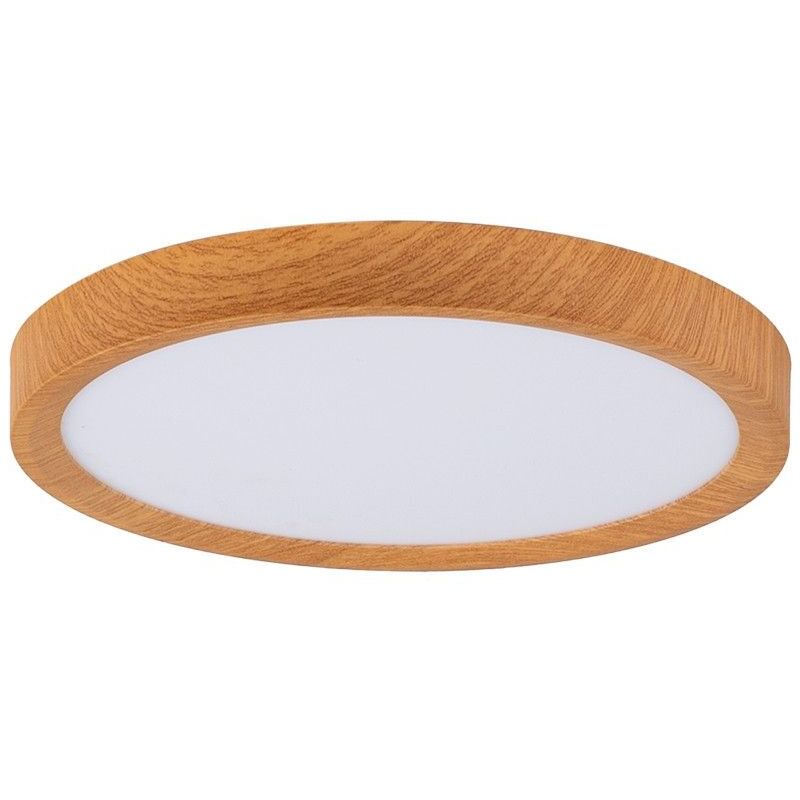 Barcelona Led - Plafonnier led rond cct 18W - IP40 - Bois Barcelona Led - Plafonnier led rond cct 18W - IP40 - Bois
