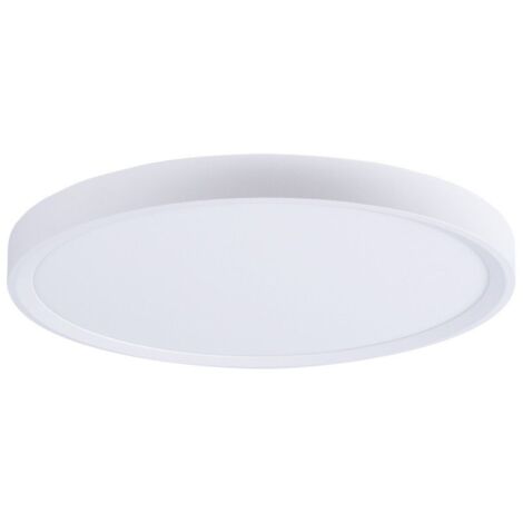 Plafonnier LED rond CCT 18W - IP40 - Blanc