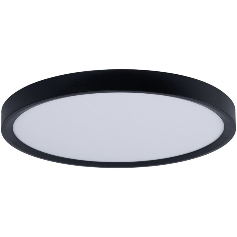 Plafonnier LED rond CCT 40W - IP40 - Noir Plafonnier LED rond CCT 40W - IP40 - Noir