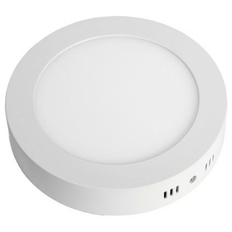 Plafonnier led Rond en saillie 12W ø170mm Blanc Chaud 3000K - Digilamp
