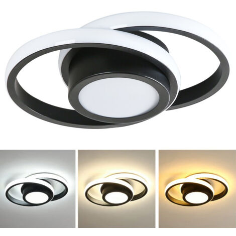 Plafonnier LED, Rond Lampe de plafond 32W, Luminaire Plafonnier pour Couloir Coucher Salle de Bains Cuisine Salon,lumière blanche