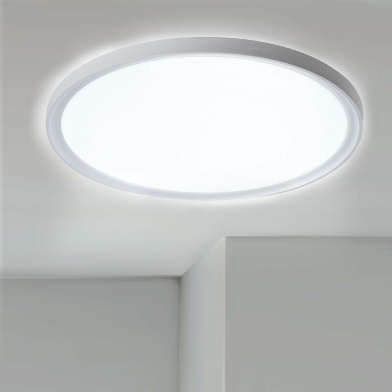 Plafonnier LED 72W Rond Moderne IP44 - Utilisation en Extérieur, Lumière Froide NAIZY
