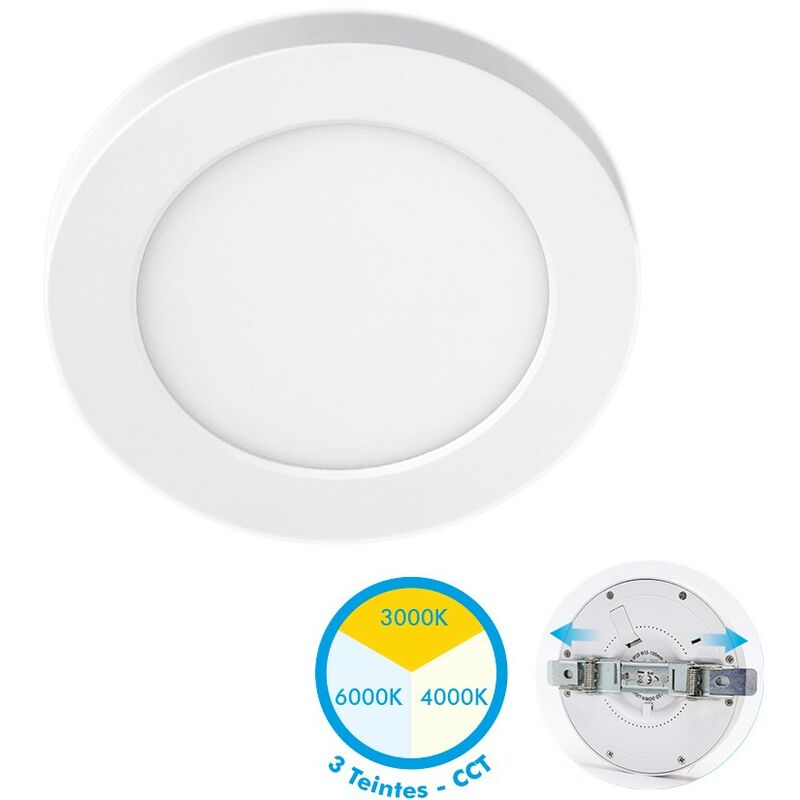 

AGS - Plafón LED Proyección ajustable 12W CCT 3 Tonos