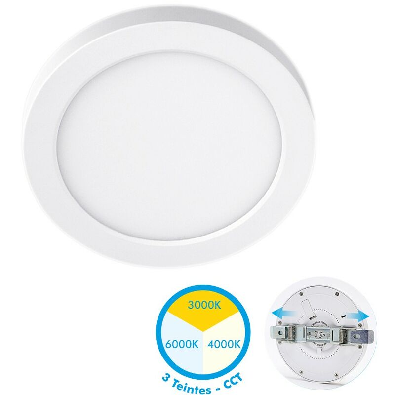 

AGS - Plafón LED Proyección ajustable 18W CCT 3 Tonos