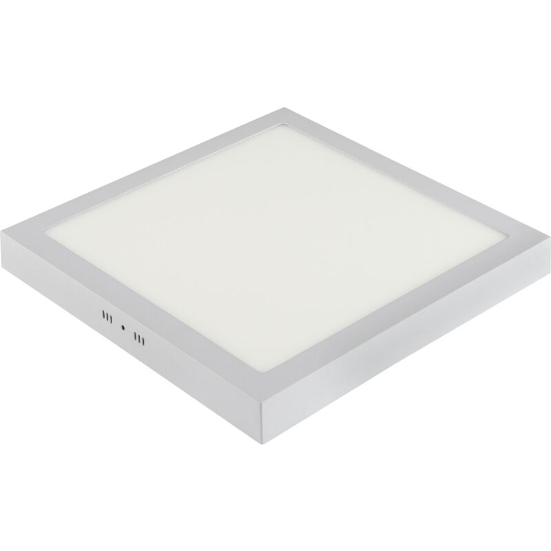 Horoz Electric - Plafonnier led saillie carré blanc 28W (Eq. 224W) 3000K Dim. 283x28mm