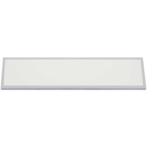 Plafonnier LED saillie rectangle blanc 36W (Eq. 288W) 3000K Dim. 300x1200x40mm