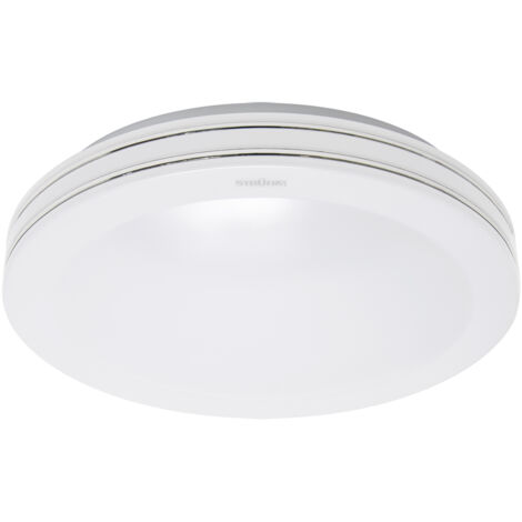 Plafonnier LED SOLEO 24W 4000K IP44 blanc