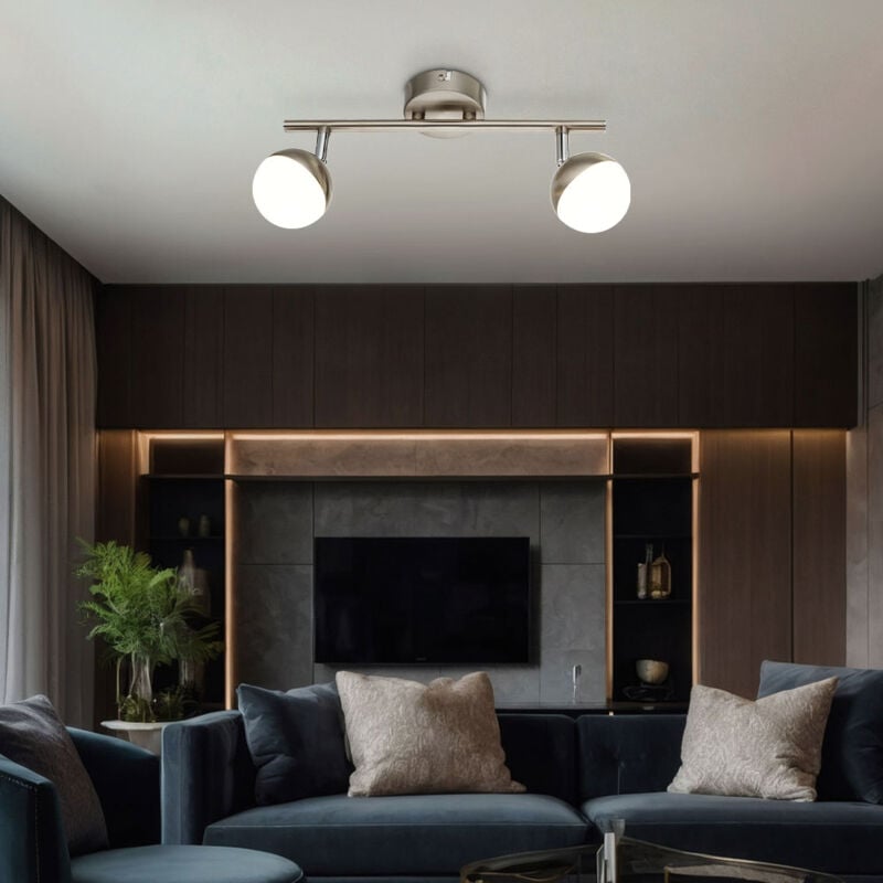 Globo - Plafonnier led spots de plafond spots mobiles plafonniers éclairage intérieur, led, 4 watt, 260 lumens, blanc chaud, l 31,5 cm