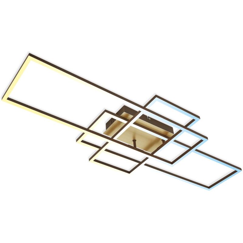 Briloner - Plafonnier led t l commande cct veilleuse orientable 51 w dor