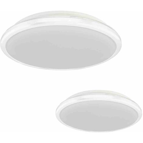 Plafonnier LED TERMA WHITE 18W IP44 Ø280 mm