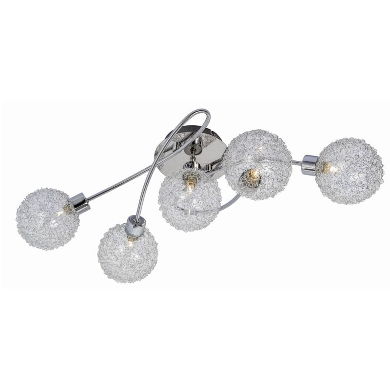 Plafonnier à intensité variable 'Ticino' en métal pour couloir