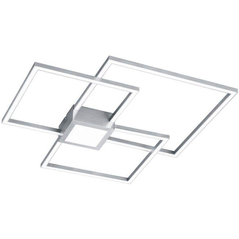 Plafonnier led 38w nickel mat dimmable 4400 lm - trio - hydra 37578472 37578472 37578472 37578472 37578472 37578472
