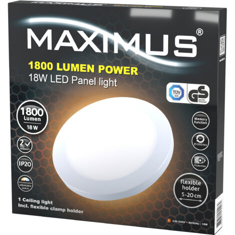 Plafonnier LED universel Maximus M-PAN-004 - 1800lm