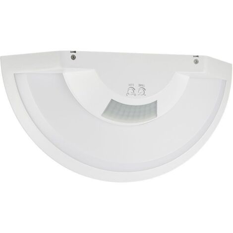 Plafonnier LED V-TAC PRO 10W Puce Samsung avec capteur PIR Couleur blanc 3en1 IP54 - 23421