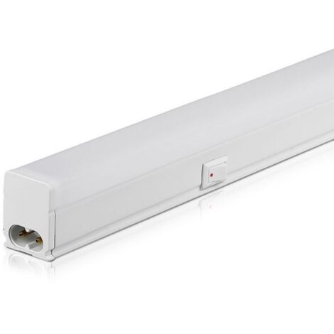 Plafonnier Linéaire 4W Puce LED Samsung 30cm Connectable avec Interrupteur 4000K