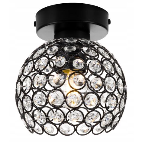 Plafonnier Loft Boule de Cristal LED
