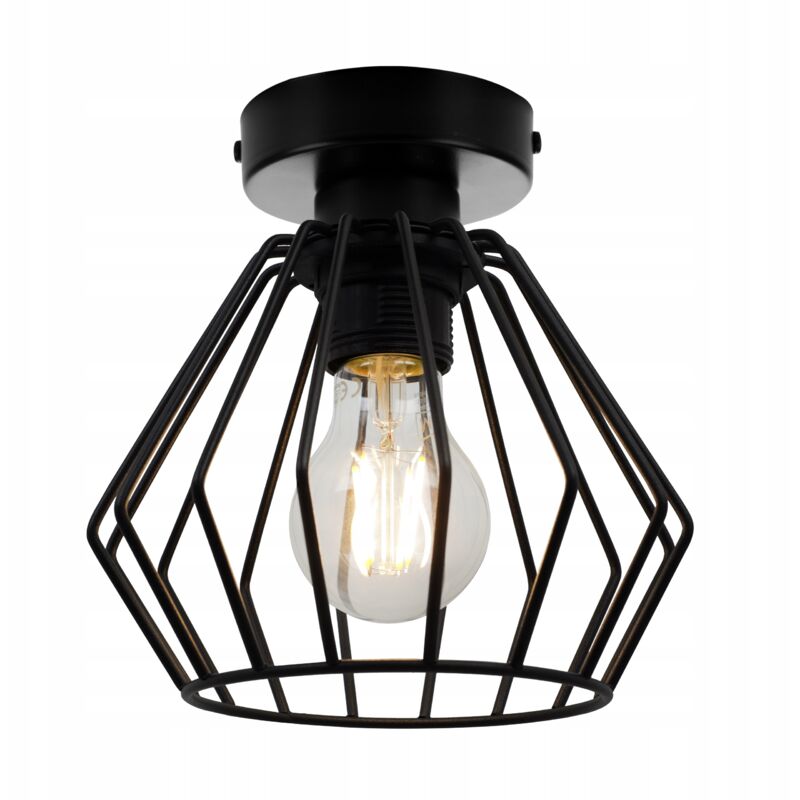 Plafonnier Loft Diamond Edison Rétro LED