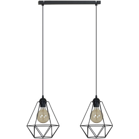 Plafonnier Loft moderne à LED avec fil