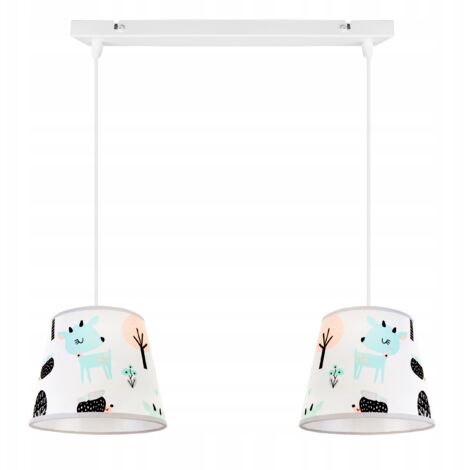 Plafonnier Loft Suspension Abat-jour Enfant Bambi
