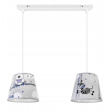 Plafonnier Loft Suspension Abat-jour Enfant LED