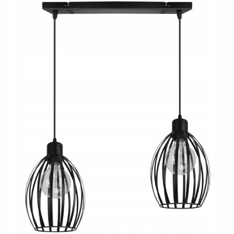 Plafonnier Loft Suspension Métal E27 LED