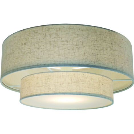 Plafonnier Malodin  Textile Beige, H.22  IP20  E27 /Nordlux  Intérieur