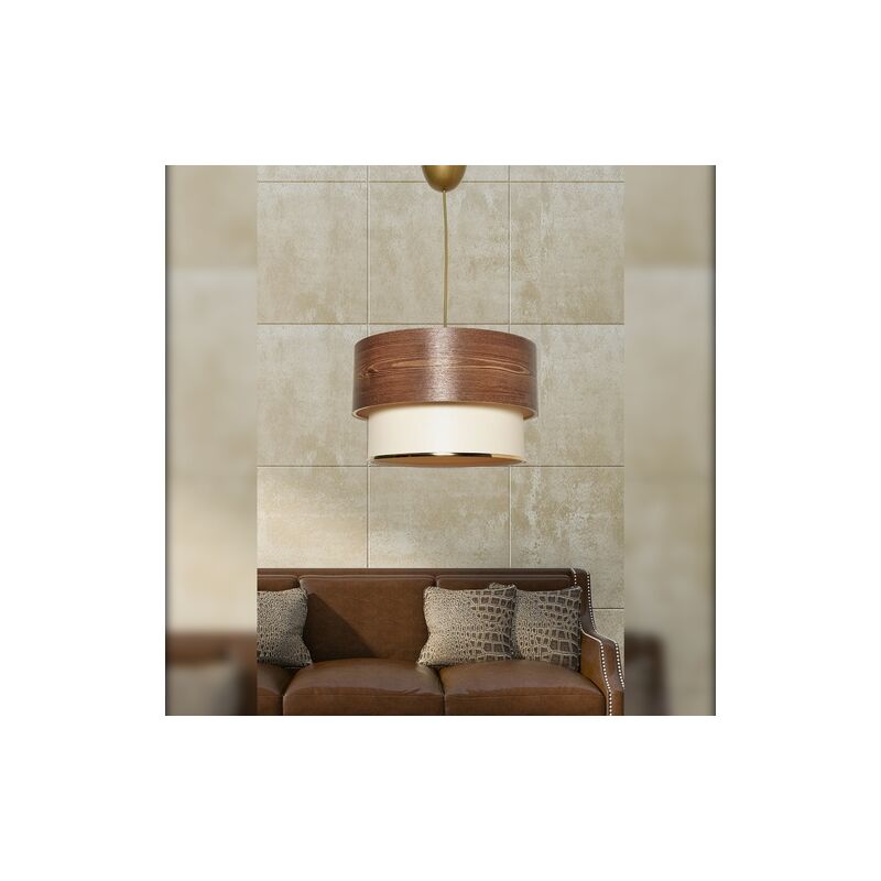 Plafonnier - Marron Crème, 30x65