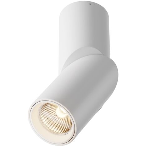 Plafonnier Maytoni Dafne blanc alu 5cm LED 10W 3000K