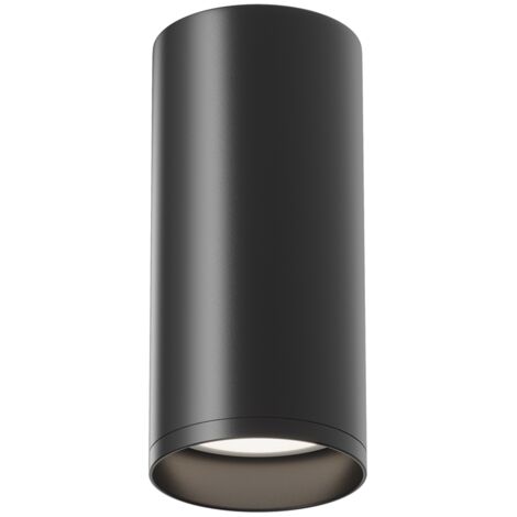 Plafonnier Maytoni Focus noir GU10 dimmable C010CL-01B