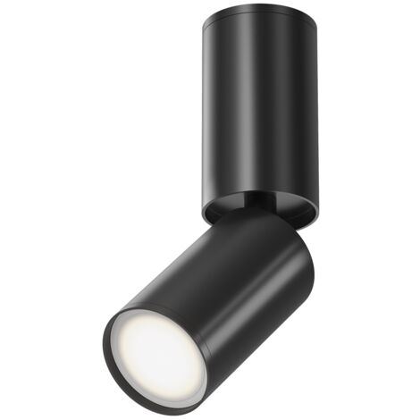 Plafonnier Maytoni Focus S noir GU10 dimmable 19,2cm