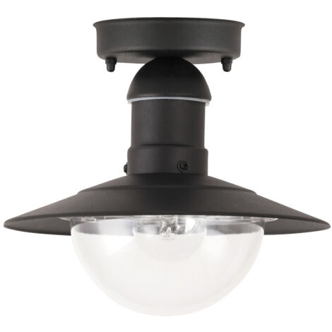 Plafonnier méditerranéen 1xE27 Oslo noir 8716 Rabalux