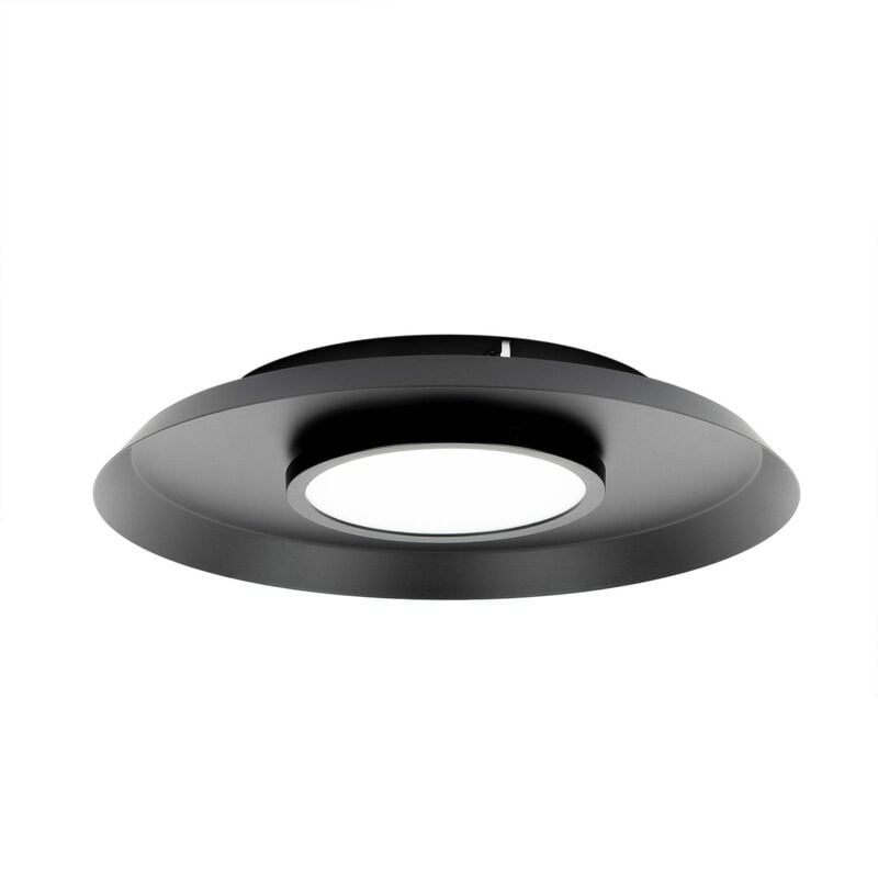 Lucande - Plafonnier 'Merilla' en métal pour salon & salle à manger