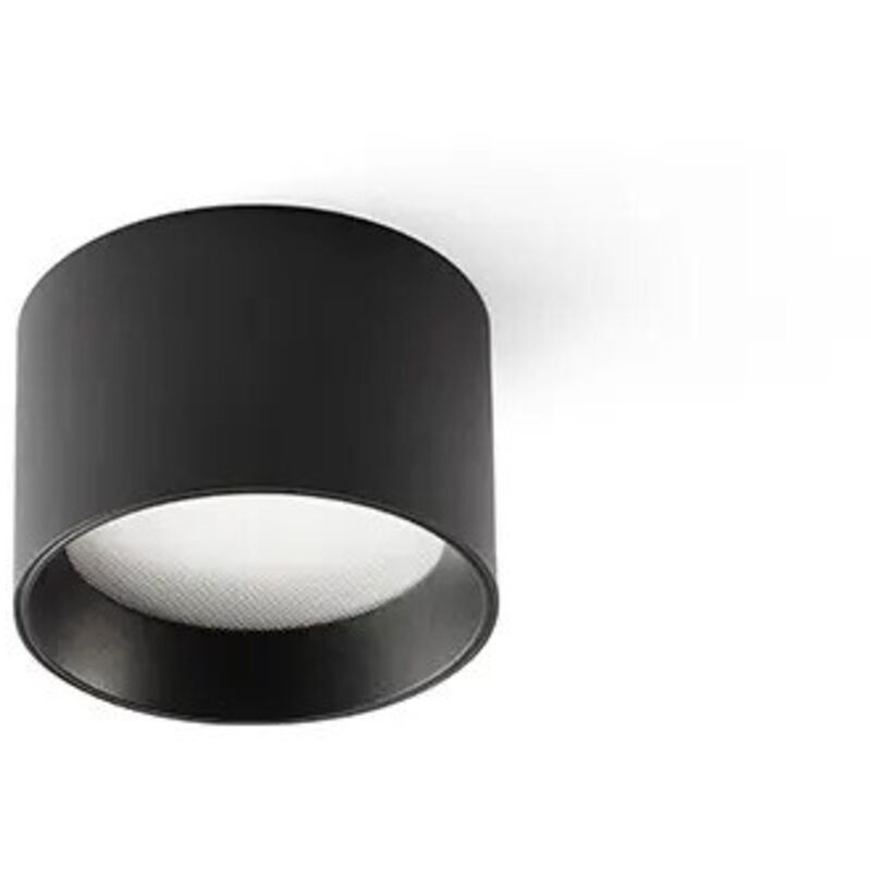 Plafonnier mizu noir 8W 68616