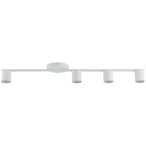 Plafonnier moderne blanc 4 spots GU10 Sky Sigma Lighting