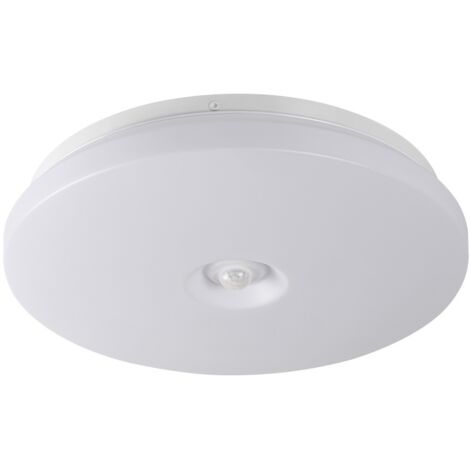 Plafonnier moderne blanc rond PIR LED 17W 4000K Kanlux