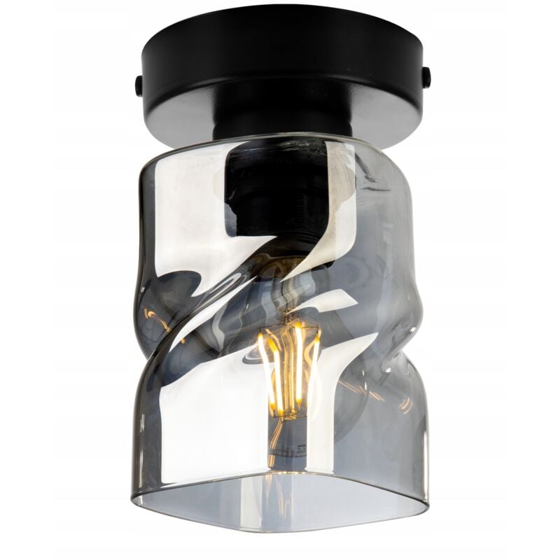 Plafonnier Moderne Élégant Lampe En Verre